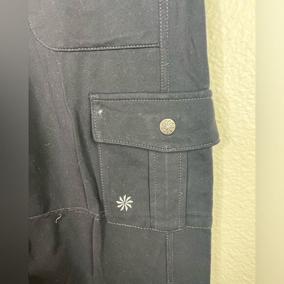 Athleta flare cargo style legging pants - Picture 3 of 5
